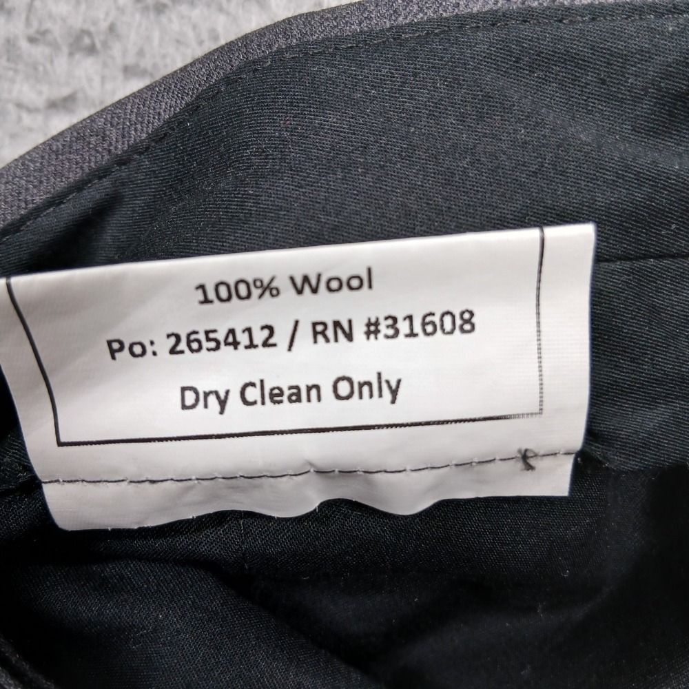 Jos A Bank Mens 36R Traveler Tailored Fit Dress Pants Gray‎ - Picture 5 of 9